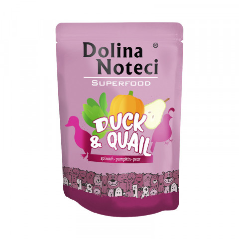 Dolina Noteci Superfood kaczka, przepiórka 300 g