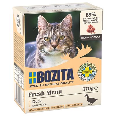 Bozita Fresh Menu kaczka w sosie 370 g × 6