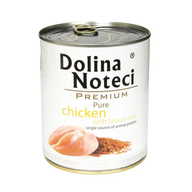 Dolina Noteci Premium Pure kurczak z ryżem adult 800 g