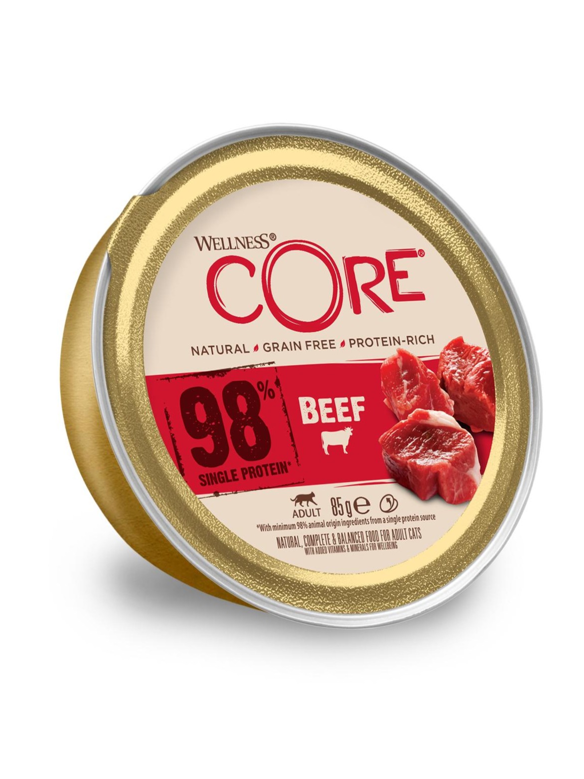 Wellness CORE wołowina pasztet adult 85 g