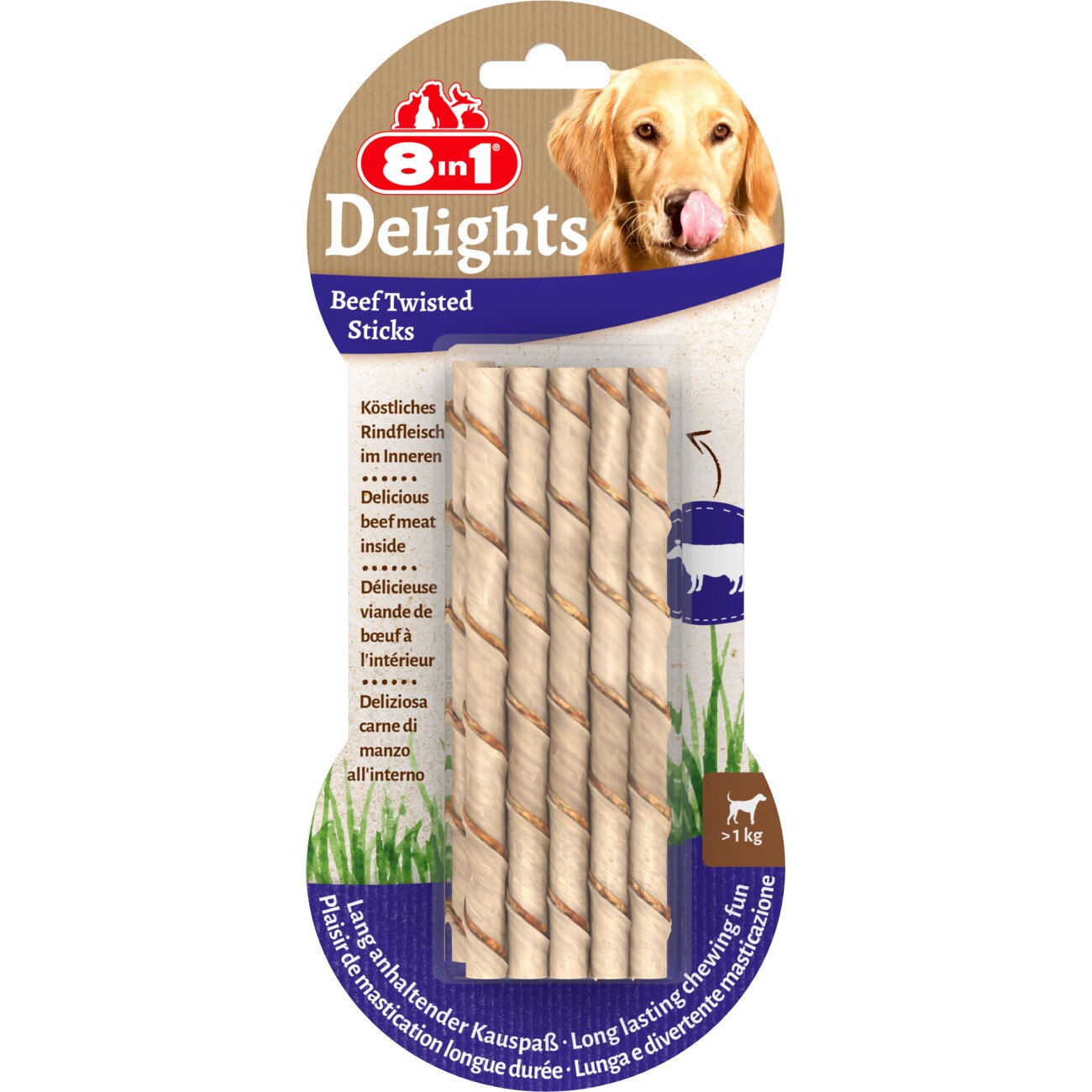 8in1 Delights wołowina 55 g