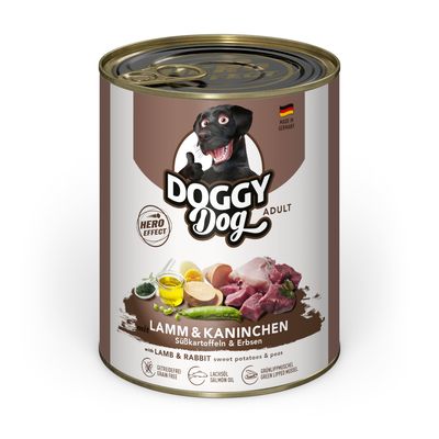 Doggy jagnięcina, królik adult 800 g × 24