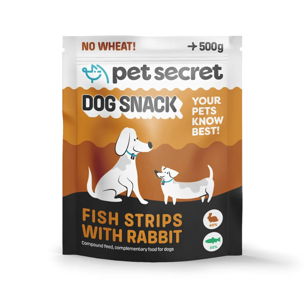 Pet Secret Paluszki rybne z królikiem 500 g