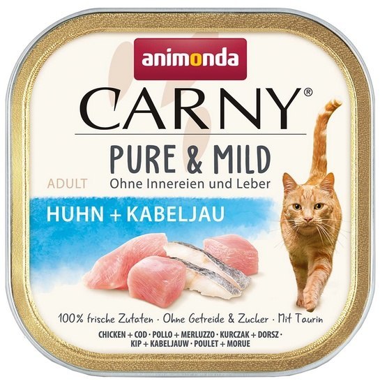 Animonda Carny Pure & Mild kurczak, dorsz 100 g