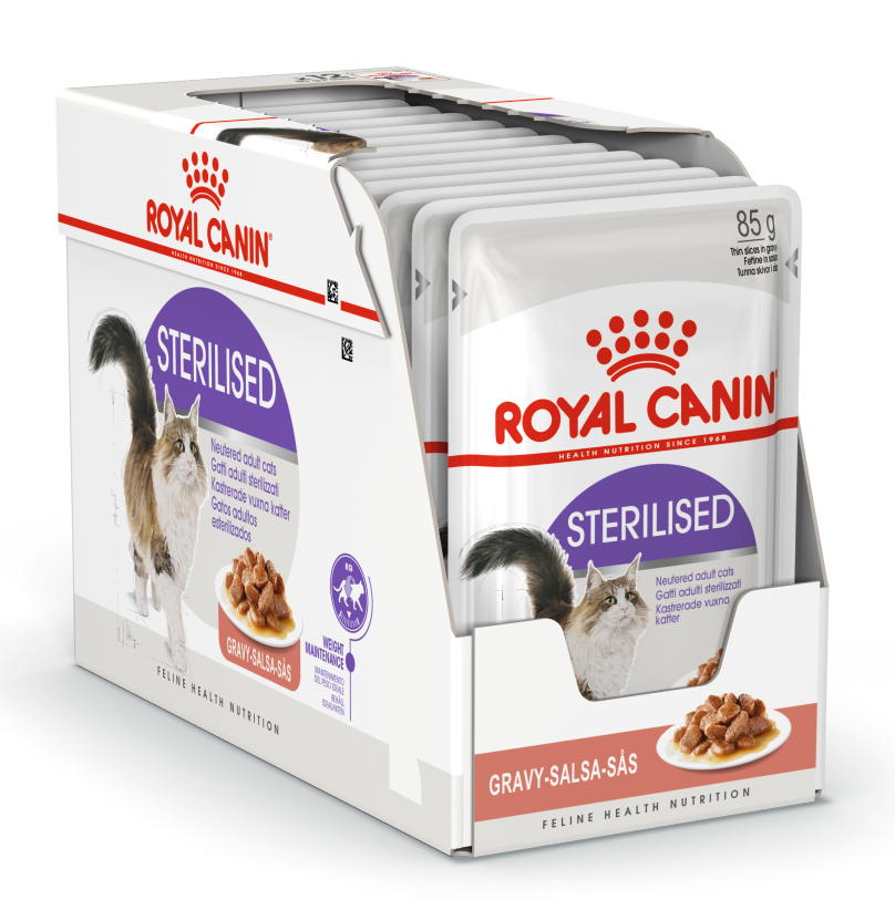 Royal Canin Sterilised drób w sosie adult 85 g × 12