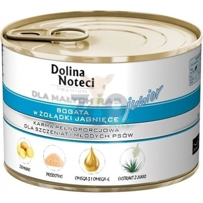 Dolina Noteci Junior jagnięcina junior małe rasy 185 g