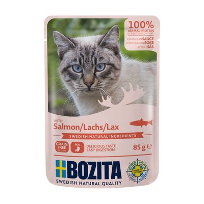 Bozita łosoś w sosie 85 g × 12