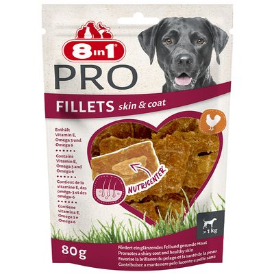 8in1 Fillets Pro kurczak 80 g × 3