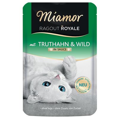 Miamor Ragout Royale indyk z dziczyzną w sosie 100 g × 22