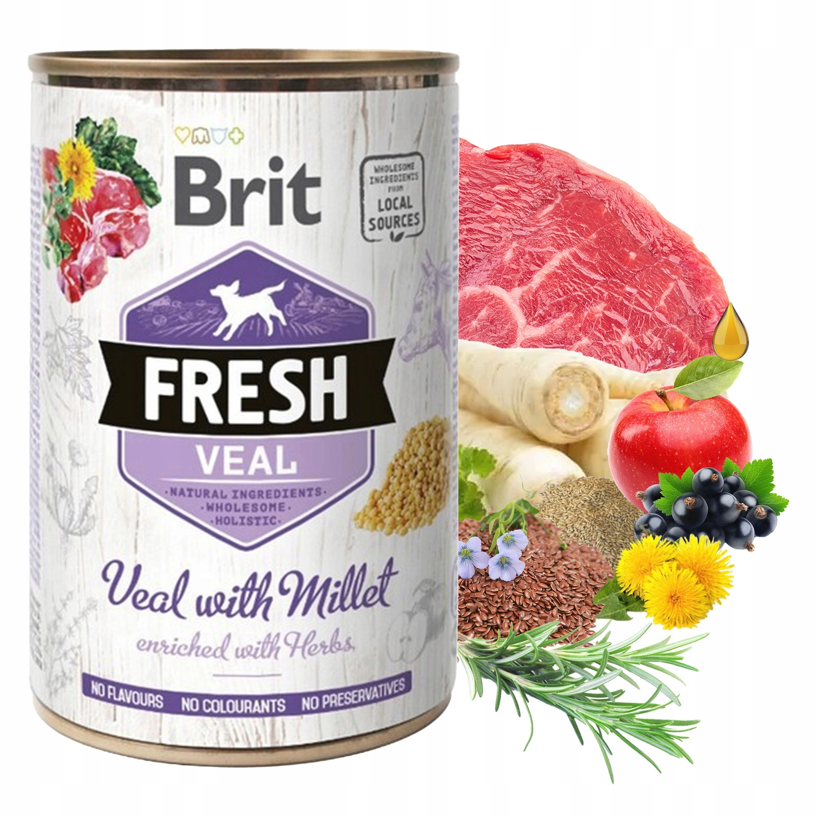 Brit Fresh cielęcina 400 g