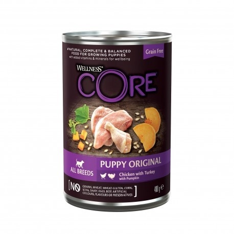 Wellness CORE indyk, kurczak puppy 400 g