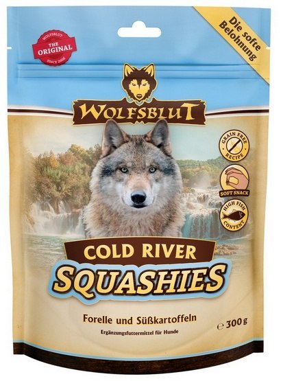 Wolfsblut Dog Squashies Cold River pstrąg z batatem 300 g