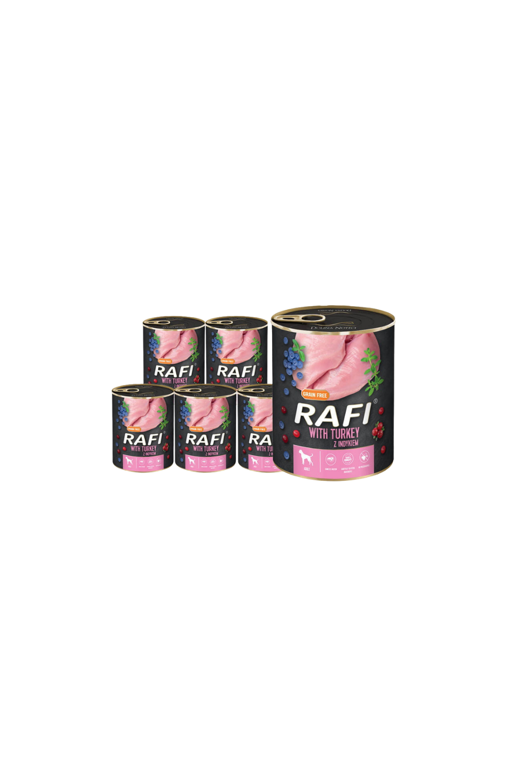 Dolina Noteci Rafi indyk adult 400 g × 24
