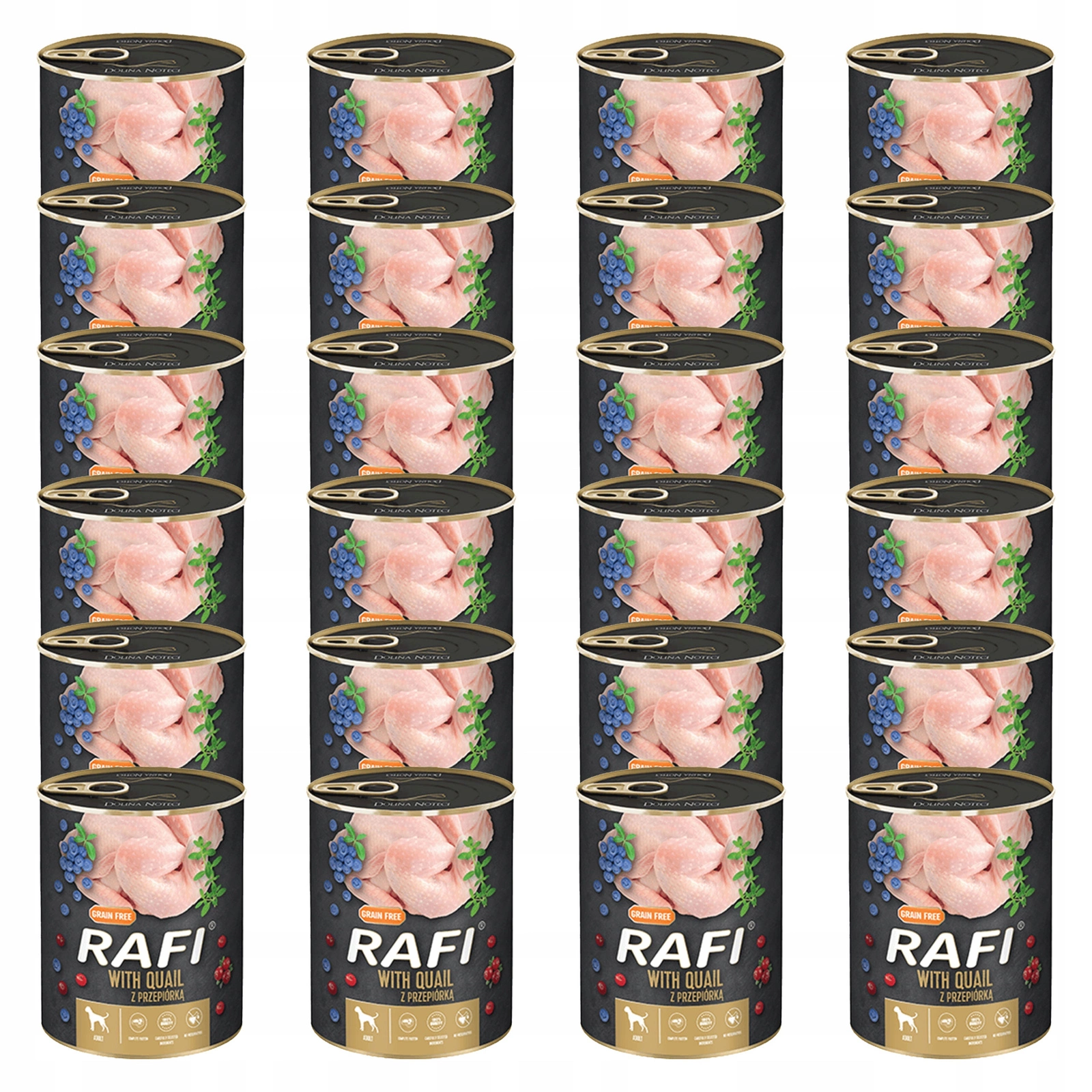 Rafi drób, przepiórka 800 g × 24