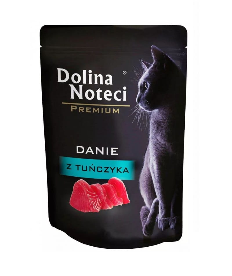 Dolina Noteci Premium tuńczyk kawałki adult 85 g × 10