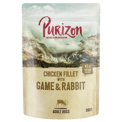 Purizon dziczyzna, królik adult 300 g × 6