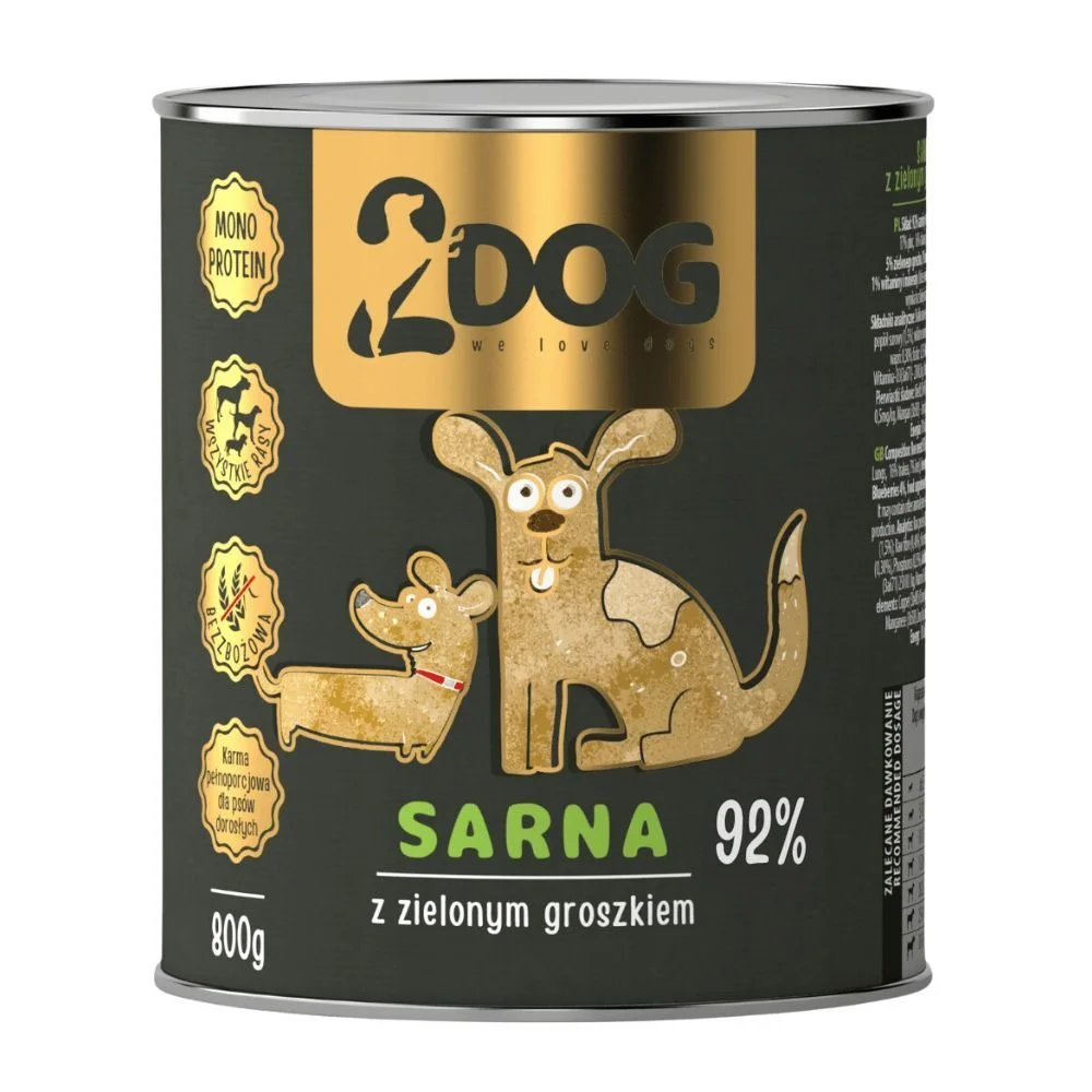 2Dog sarna 800 g
