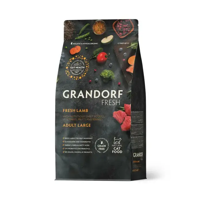 Grandorf Fresh jagnięcina z batatem adult 400 g