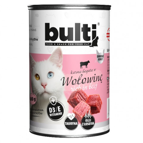 Bult Mielonka wołowina pasztet adult 400 g