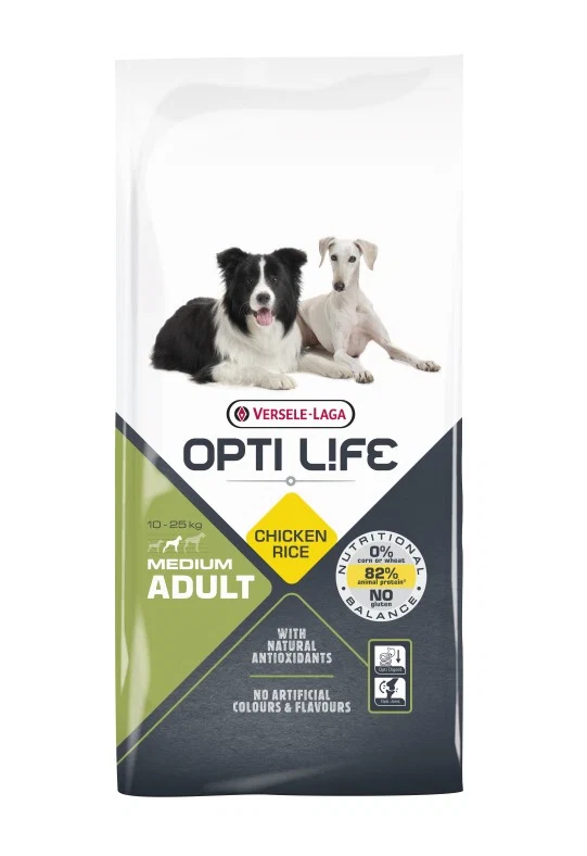 Versele-Laga Opti Life kurczak adult średnie rasy 12,5 kg