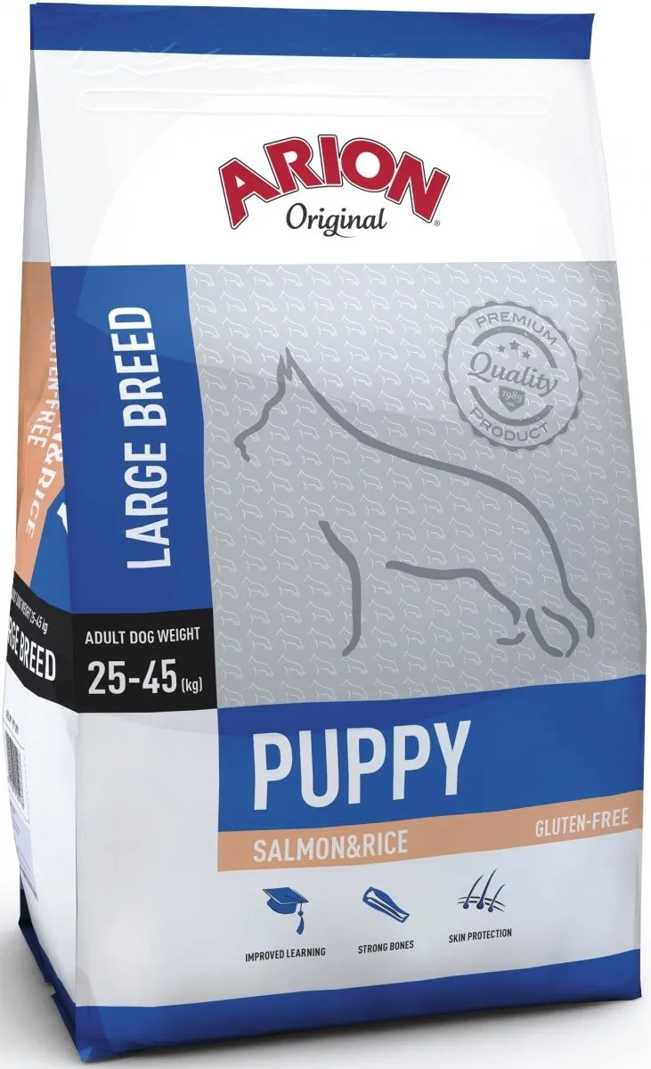 Arion Original łosoś z ryżem puppy duże rasy 12 kg