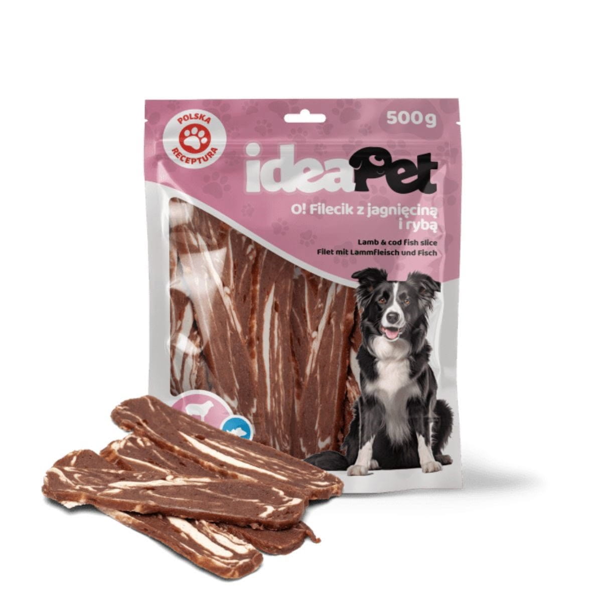 IdeaPet Fileciki jagnięcina, ryba 500 g