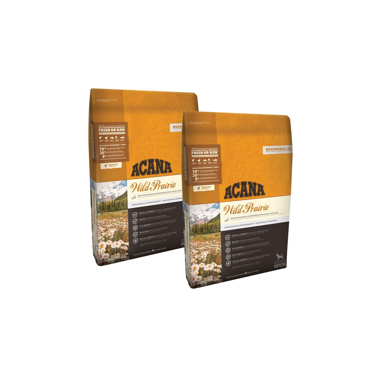 Acana Wild Prairie 11.4 kg × 2