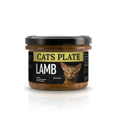 Cats Plate jagnięcina 100 g