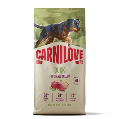 Carnilove True Fresh kaczka adult małe rasy 12 kg