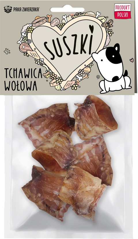 Paka Zwierzaka Suszki tchawica wołowa 100 g