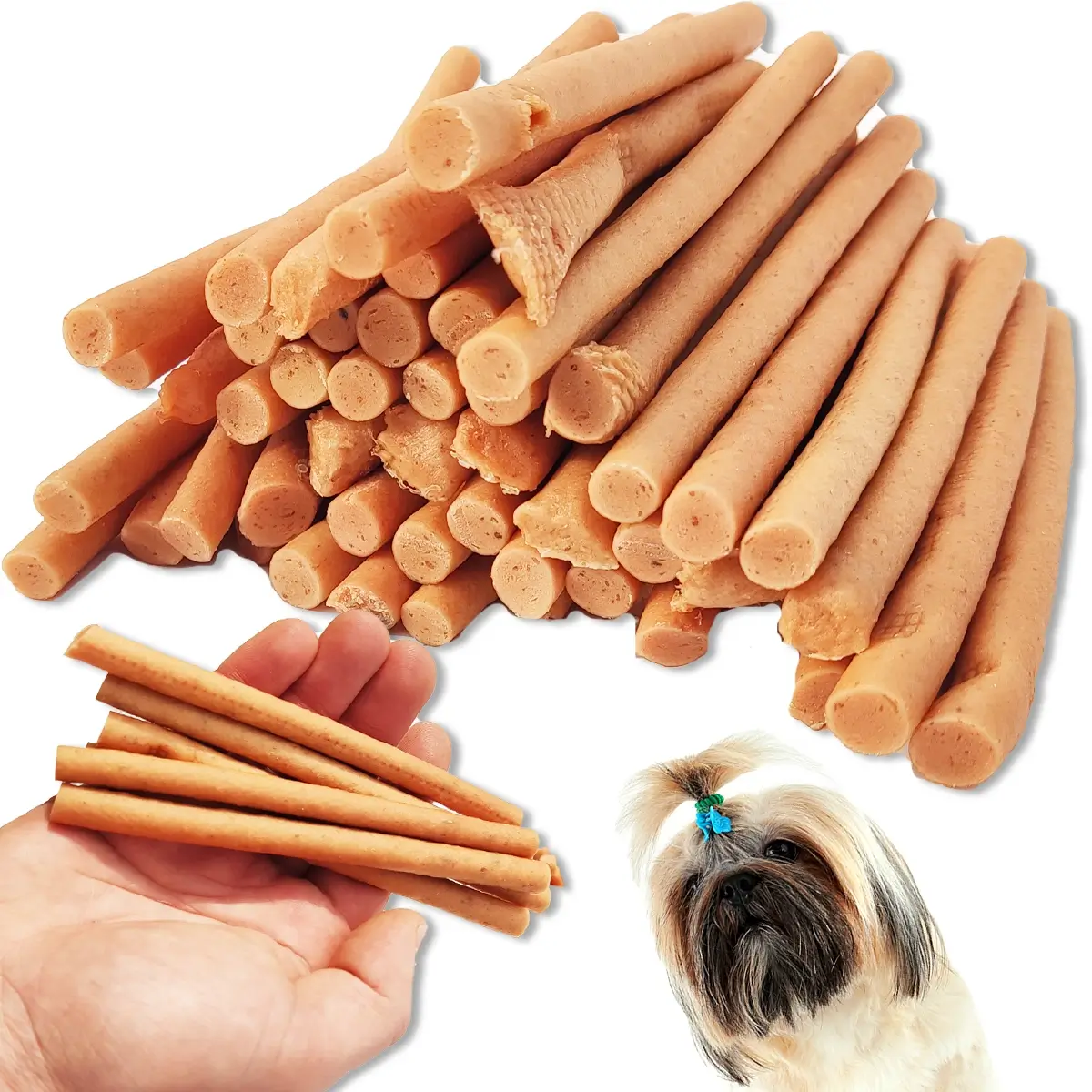 ZooPoint Snacks łosoś paluszki 500 g