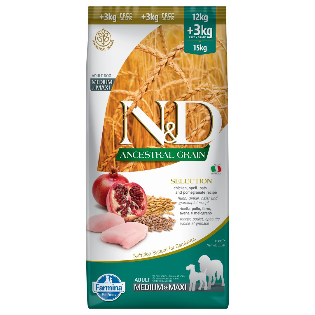 Farmina N&D Ancestral kurczak adult 15 kg