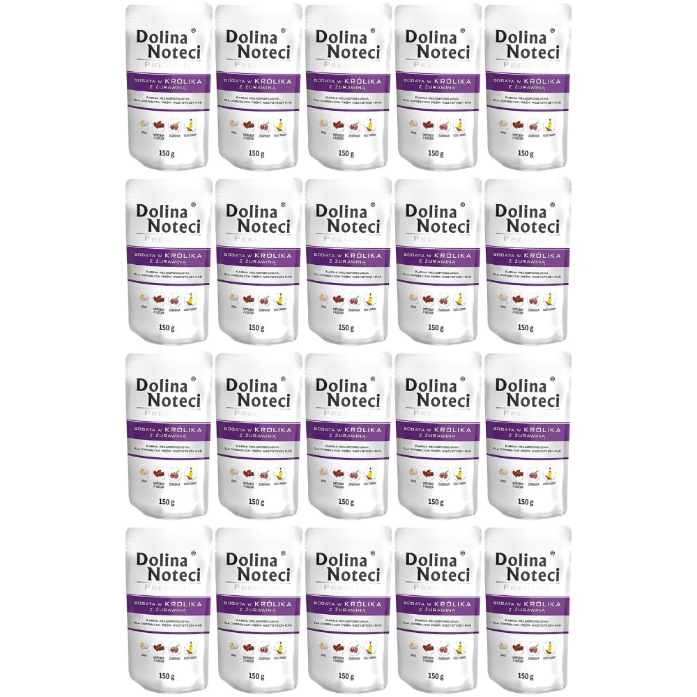 Dolina Noteci Premium królik 150 g × 20