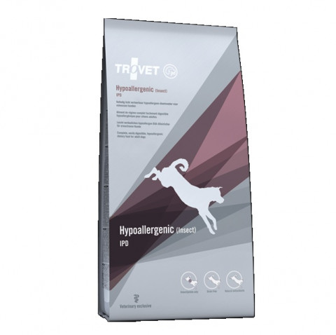 Trovet IPD Hypoallergenic z owadami 40% adult 3 kg