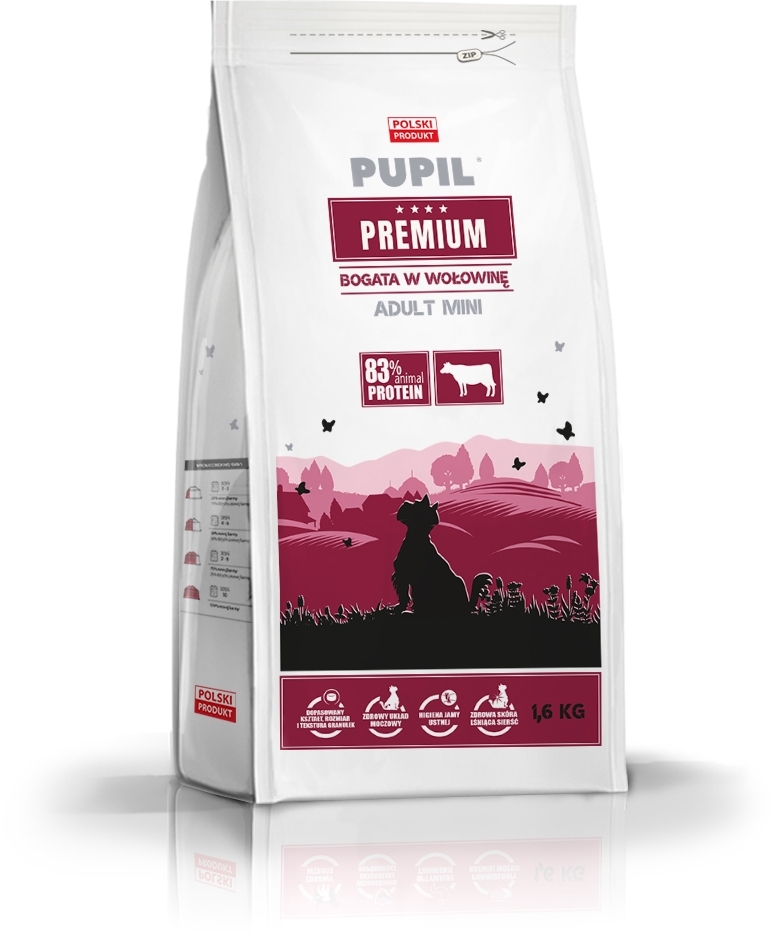 Pupil Premium wołowina adult małe rasy 1,6 kg