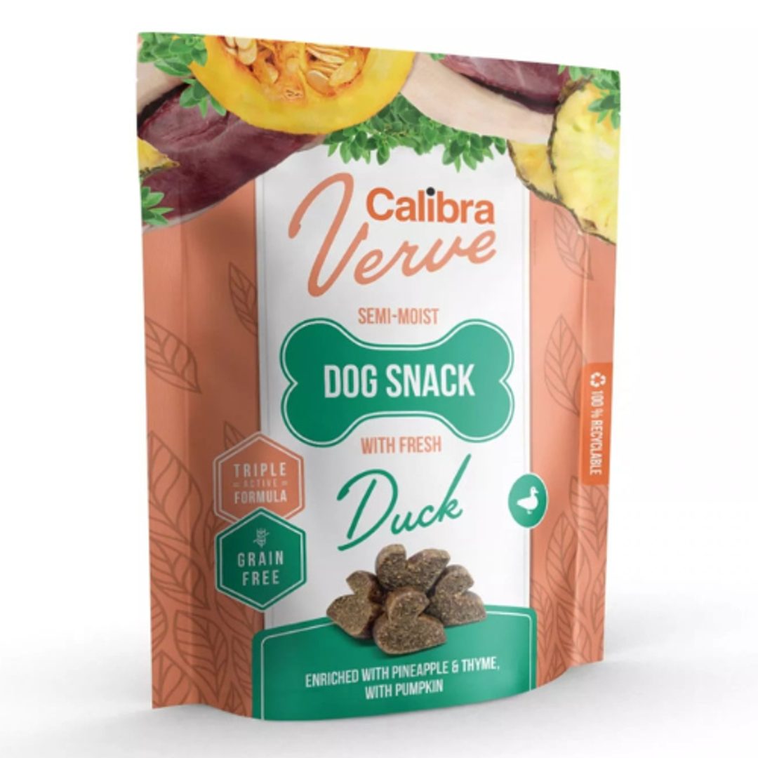 Calibra Dog Verve Semi-Moist Snack kaczka 150 g