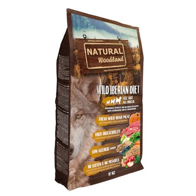 Natural Woodland Wild Iberian dziczyzna, wieprzowina 10 kg