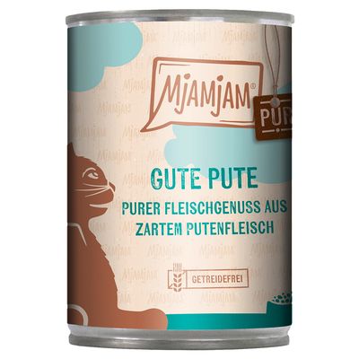 MjAMjAM Purer Fleischgenuss indyk 400 g × 6