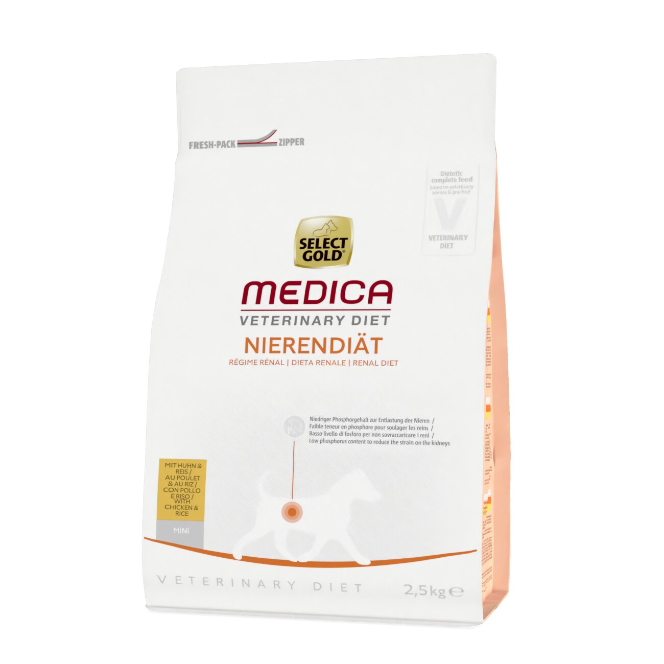 Select Gold Medica kurczak małe rasy 2,5 kg