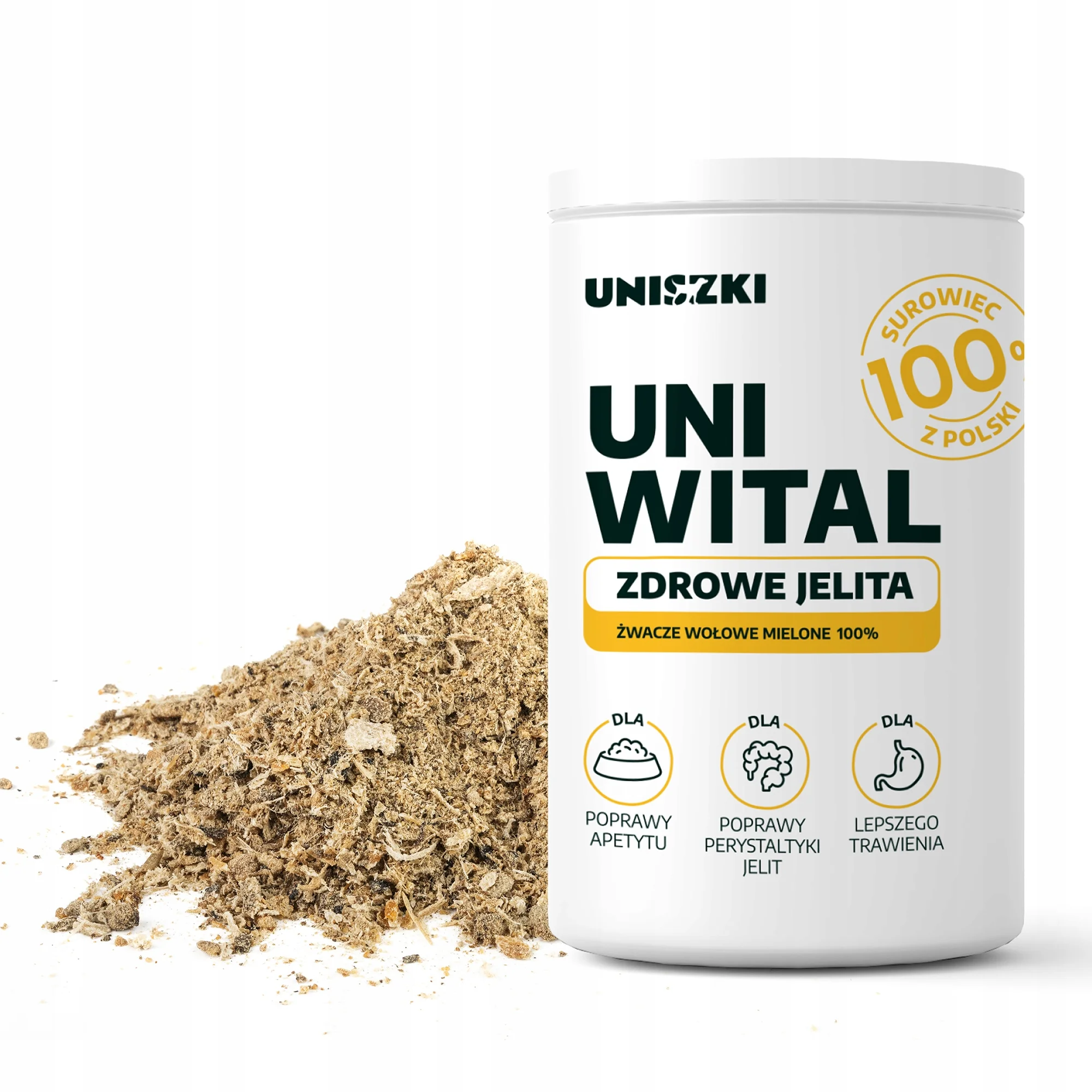 Uniszki Uniwital wołowina adult 180 g