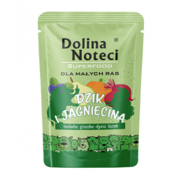 Dolina Noteci Superfood dzik, jagnięcina adult małe rasy 100 g
