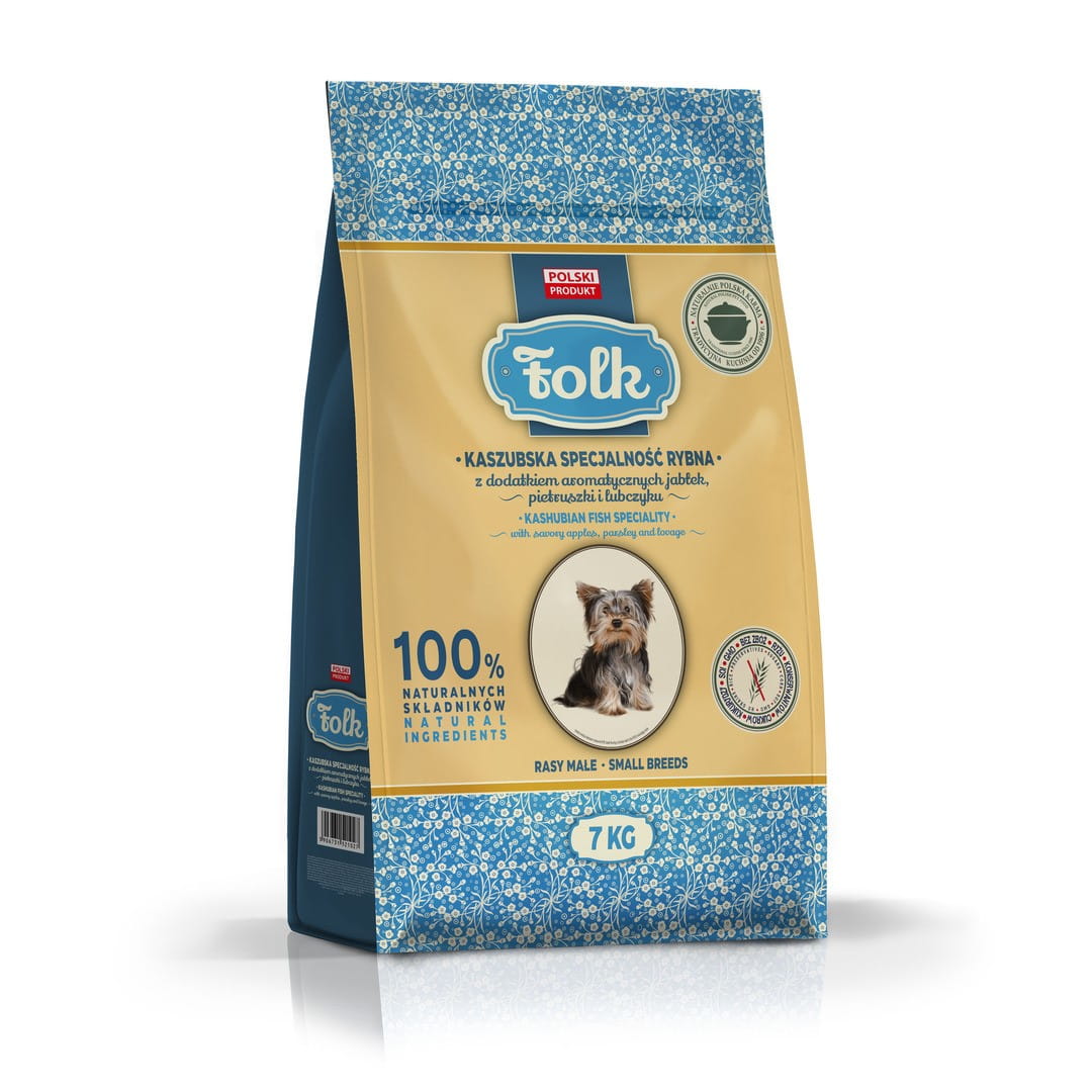 Folk Mini ryba adult małe rasy 7 kg