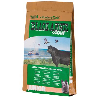 Markus Mühle Black Angus kaczka, wołowina, śledź junior 5 kg