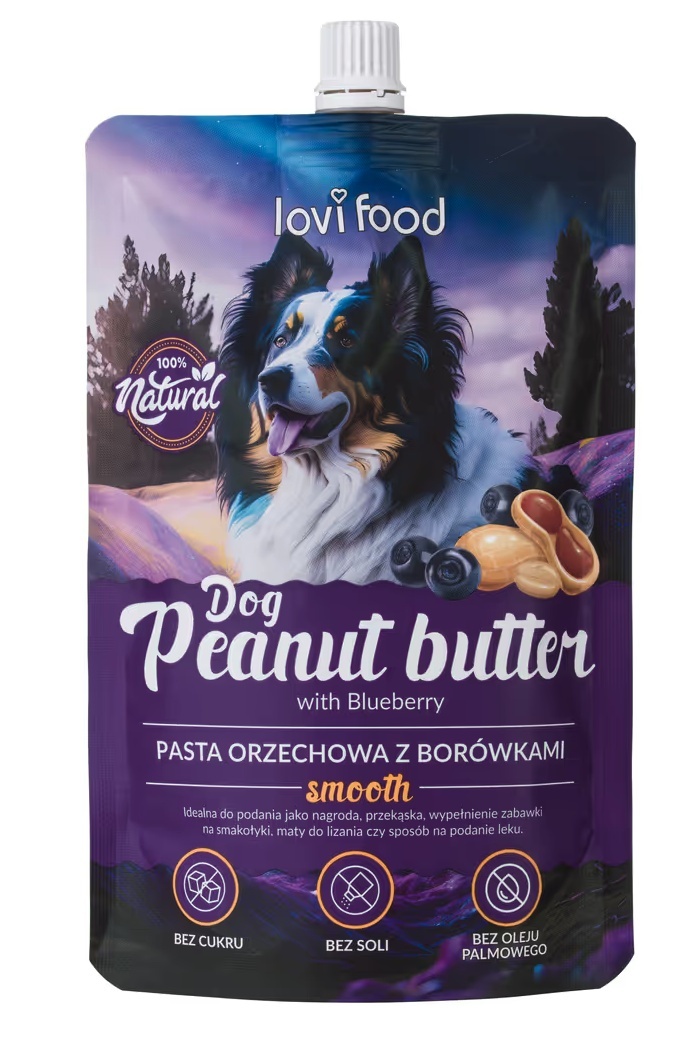 John Dog orzech arachidowy z borówką 300 g
