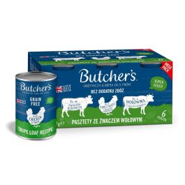 Butcher's Original wołowina, żwacz adult 400 g × 6