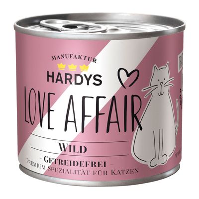 Hardys Love Affair dziczyzna pasztet adult 200 g × 6