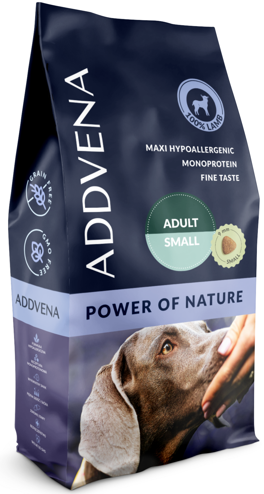 Addvena Power of Nature Adult Small Mono Lamb jagnięcina małe rasy 10 kg