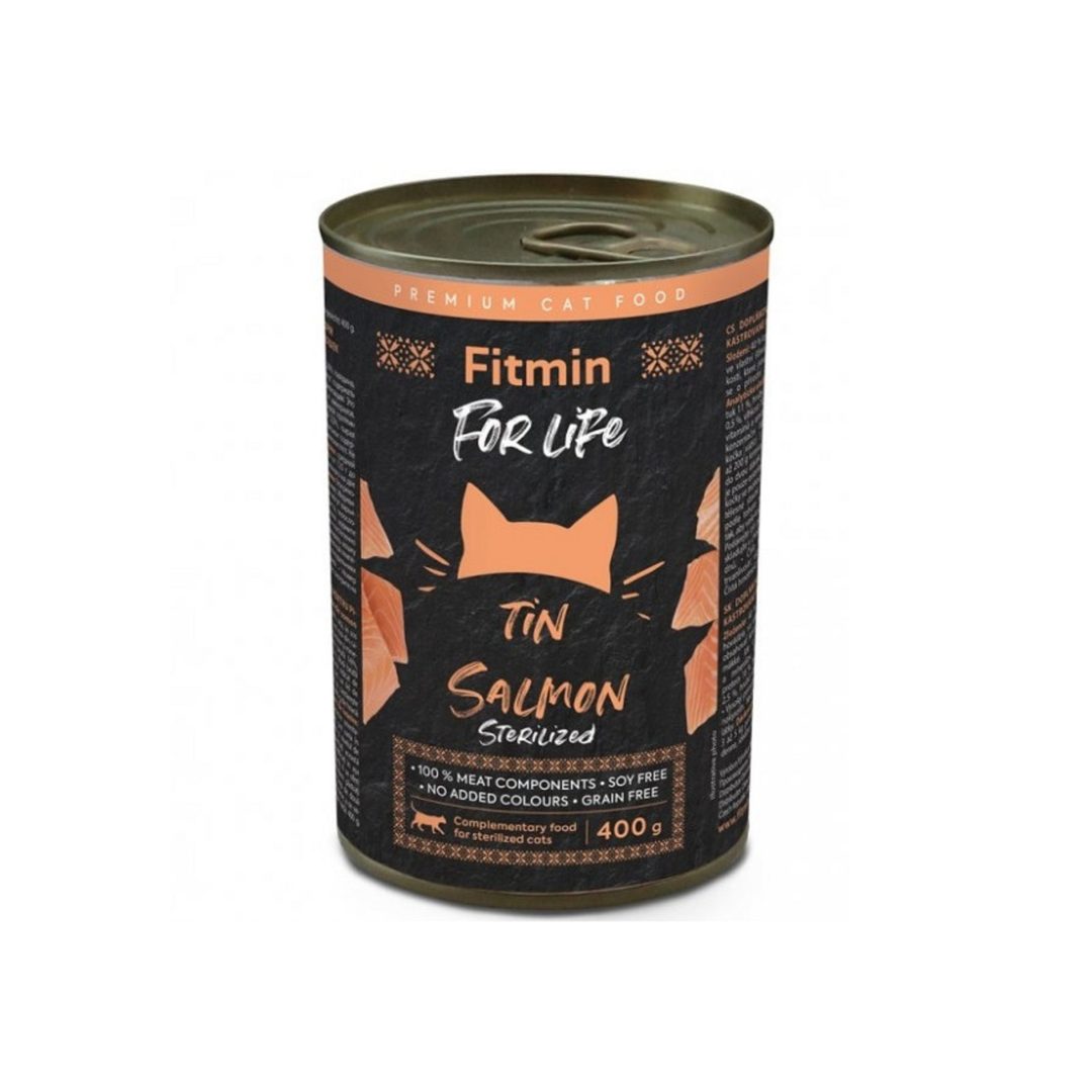 Fitmin For Life Sterilised łosoś w sosie adult 400 g