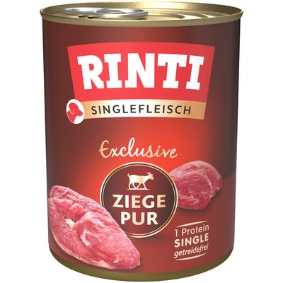 Rinti Singlefleisch Exclusive kozina adult 800 g × 6
