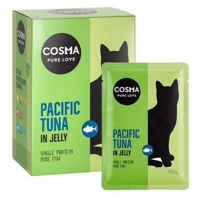 Cosma Original Indoor Sterilised tuńczyk w galaretce 100 g × 6